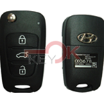 HYUNDAI KIA  RADIOCOMANDO 3 TASTI PCF7936 433MHZ