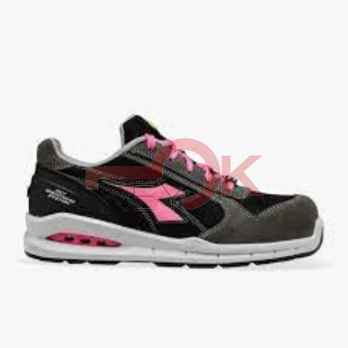 DIADORA - RUN NET AIRBOX LOW S1P SRC - SMOKE/BLACK - 38