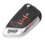 Per Xhorse Universal 3 pulsanti Wire Remote Car Key Versione inglese XKKF02EN