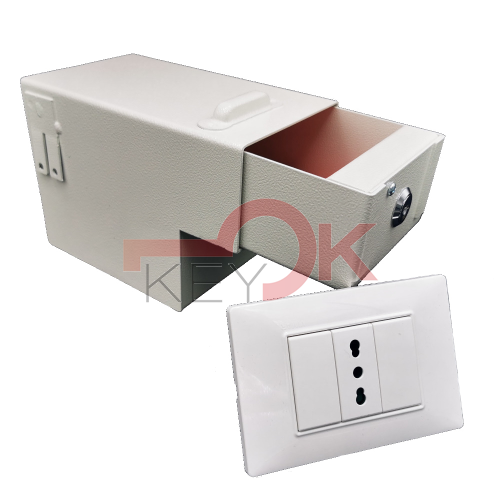 TECHNOMAX - SM/2 - CASSAFORTE SEGRETA A "PRESA ELETTRICA" DOPPIO SCOMPARTO - SECUR MAGIC -