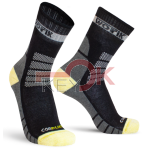 CALZA HALFY HALF-CUT BLACK MIS.L