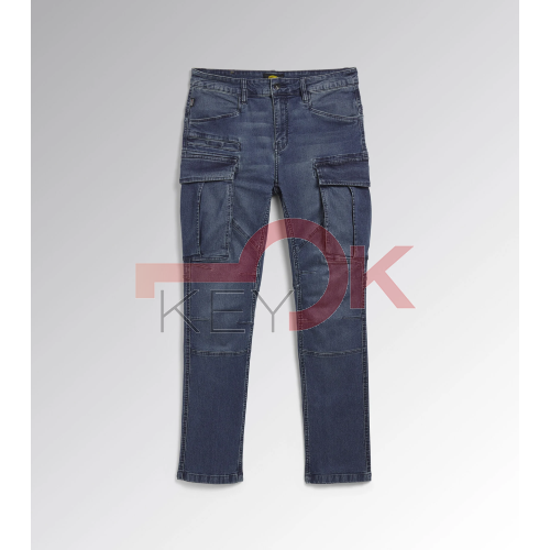 DIADORA - PANT STONE CARGO LIGHT - BLUE ATLANTIC/TEAL GREEN - 4XL