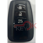 RADIOCOMANDO AUTEL SMART KEY 3 TASTI MODELLO TOYOTA
