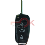 AUDI COVER A6L 3 TASTI FLIP SENZA LAMELLE BATTERIA