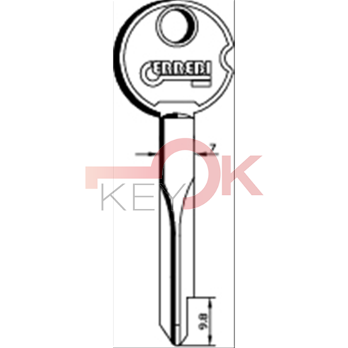 ERREBI - MOX1 - CRUCIFORMI FERRO - 12A-ACC