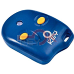 TELECOMANDO KEY BICANALE BLU 433 Mhz rolling code