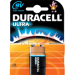 DURACELL ULTRA Transistor (9V), blister blu 1604