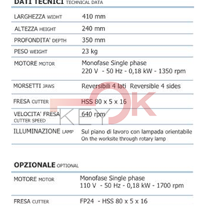 ERREBI - M032 - MACCH. DUPLICATR.DELTA PLUS M032 - MAC-MAC