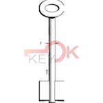 ERREBI - 15CO18 - FEMMINE PER CASSAFORTE EXTRA - 643-ACC