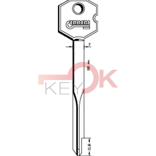 ERREBI - FX100 - CRUCIFORMI FERRO - 12A-ACC