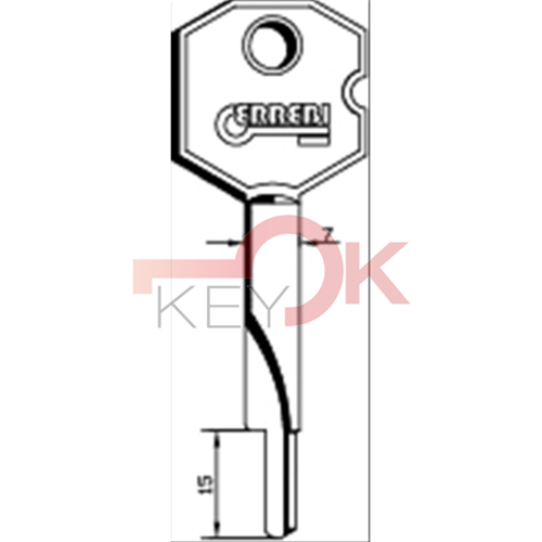 ERREBI - FXT1 - CRUCIFORMI FERRO - 12A-ACC