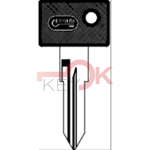 ERREBI - GB9RP39 - PROFILI AUTO TESTA PLAST. - Acciaio - Steel