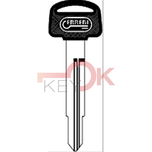 ERREBI - HD56P31 - PROFILI AUTO TESTA PLAST. - Acciaio - Steel