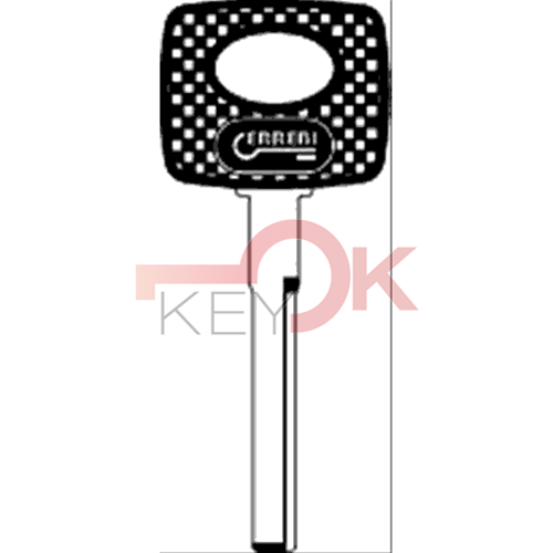 ERREBI - HF53P17* - AUTO SPECIALI ACCIAIO-OTTONE TESTA PLAST. - 21B-OTT