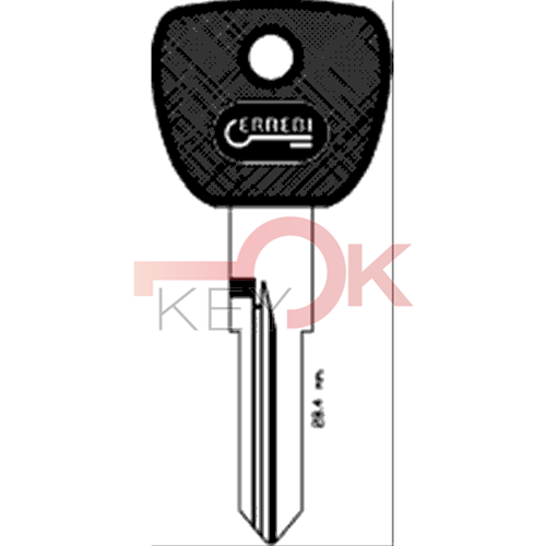 ERREBI - HFHBLP8 - PROFILI AUTO TESTA PLAST. - Acciaio - Steel