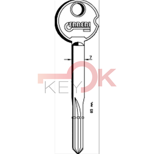 ERREBI - BYX85 - CRUCIFORMI FERRO - 12A-ACC
