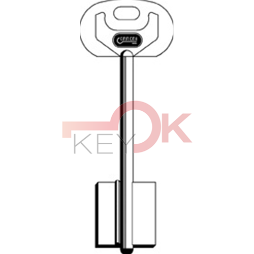 ERREBI - CK2MO10RP165 - DOPPIA MAPPA GRANDI TESTA PLAST. CRYSTAL - 41F-OTT