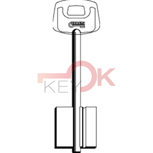 ERREBI - CK-2PN15P165 - DOPPIA MAPPA GRANDI TESTA PLAST. CRYSTAL - 41F-OTT