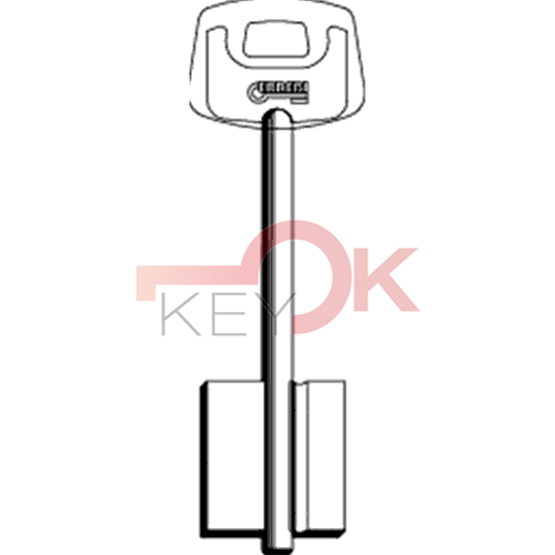 ERREBI - CK-2PN17P165 - DOPPIA MAPPA GRANDI TESTA PLAST. CRYSTAL (41F-OTT)
