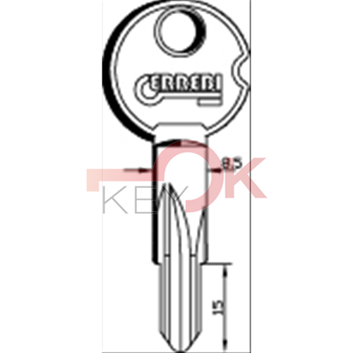 ERREBI - TFX1 - CRUCIFORMI FERRO - 12A-ACC