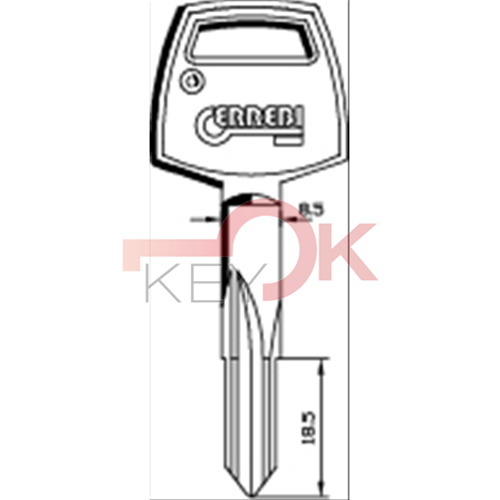 ERREBI - PPX65 - CRUCIFORMI FERRO - 12A-ACC