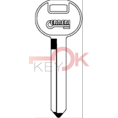 ERREBI - NS7R* - PROFILI AUTO - Ottone - Brass