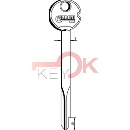ERREBI - ZX100S - CRUCIFORMI FERRO - 12A-ACC