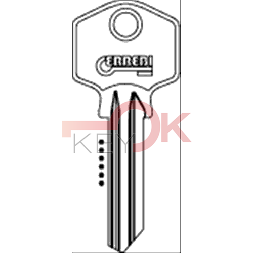 ERREBI - ZN6 RO - COLORLITE ROSSO - Alluminio - Aluminium