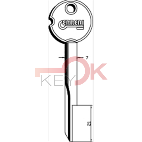 ERREBI - KRX13 - CRUCIFORMI EXTRA ESTERO - 12C-ACC