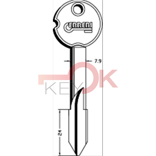 ERREBI - KRX17 - CRUCIFORMI EXTRA ESTERO - 12C-ACC