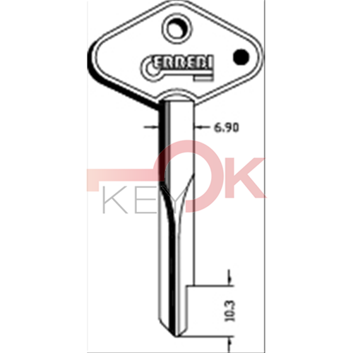 ERREBI - KRX6 - CRUCIFORMI EXTRA ESTERO - 12C-ACC