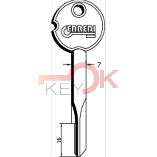 ERREBI - NBX1 - CRUCIFORMI FERRO - 12A-ACC