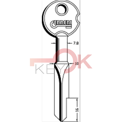 ERREBI - KRX10 - CRUCIFORMI EXTRA ESTERO - 12C-ACC