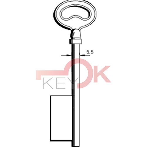 ERREBI - 50A100* - MASCHI A GORGES (IN OTTONE) - Ottone - Brass