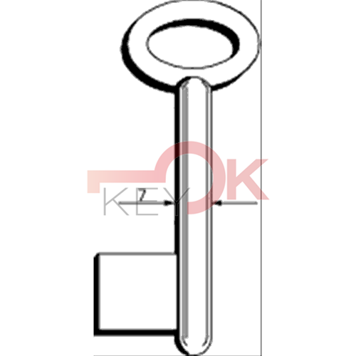 ERREBI - 50J13G - MASCHI A GORGES (IN OTTONE) - 591-OTT