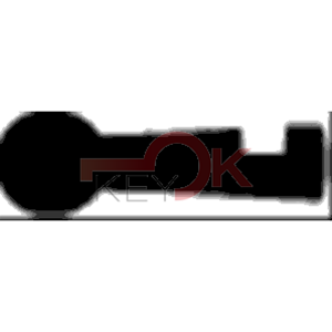 ERREBI - MP27G17 - PER SERRATURE INFILARE TIPO PATENT - 703-ACC