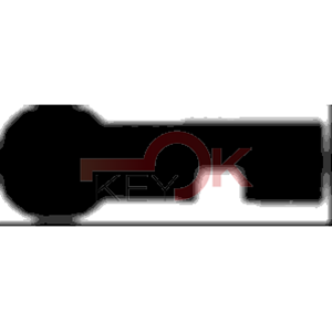 ERREBI - MP27M10 - PER SERRATURE INFILARE TIPO PATENT - Acciaio - Steel