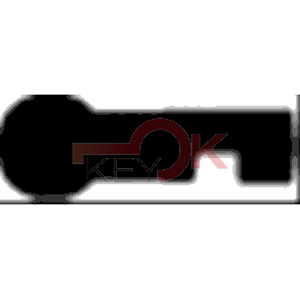 ERREBI - MP27M12 - PER SERRATURE INFILARE TIPO PATENT - Acciaio - Steel