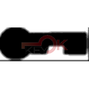 ERREBI - MP27P10 - PER SERRATURE INFILARE TIPO PATENT - 703-ACC