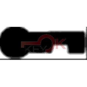 ERREBI - MP27P12 - PER SERRATURE INFILARE TIPO PATENT - 703-ACC