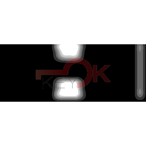 ERREBI - TY43P80* - AUTO SPECIALI ACCIAIO-OTTONE TESTA PLAST. - 21B-OTT