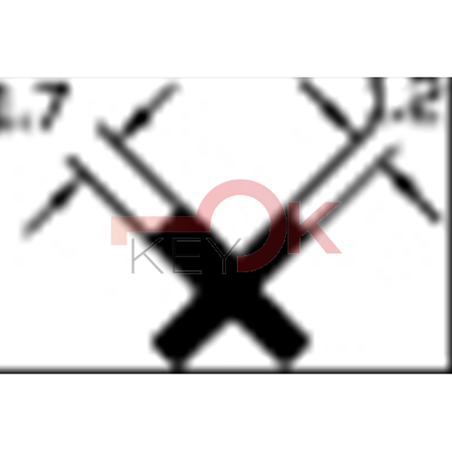 ERREBI - LCX1 - CRUCIFORMI FERRO - 12A-ACC
