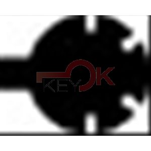 ERREBI - PF1F4L - A POMPA TIPO FRANCESE FRESATA - 45D-OTT