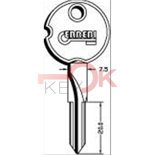 ERREBI - UX1 - CRUCIFORMI FERRO - 12A-ACC