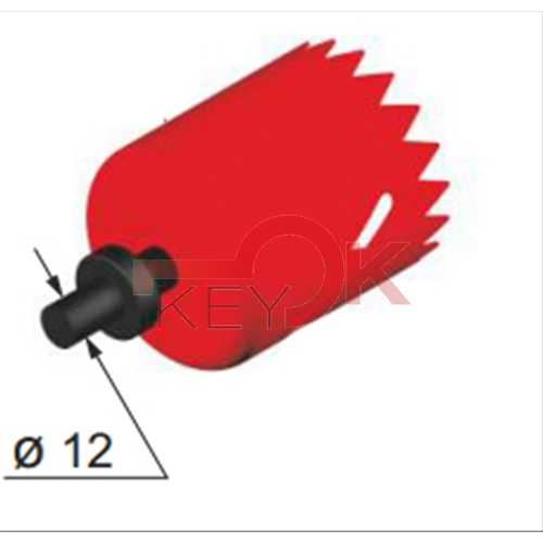 DISEC - KIT COVER MONOL.CR-MTT.INT.88 - MAT. ACCIAIO INOX - FIN. PVD OTTONE LUCIDO