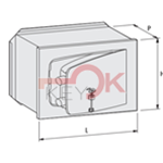 CISA - 1.8A010.21.0 - CASSAFORTE A CHIAVE