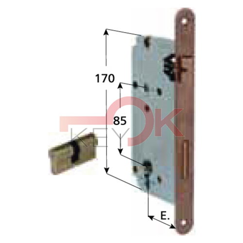 AGB - SERRAT.B8085 FR.22 BRONZ.E.60 - 140B008516022