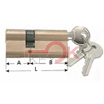 CORTELLEZZI - DOPPIO CILINDRO UNIV.27X27 OL - 44011654C
