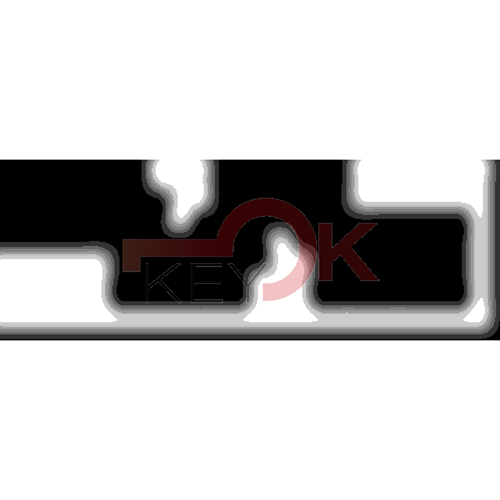 ERREBI - KIA4RP129 - PROFILI AUTO TESTA PLAST. - Acciaio - Steel