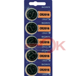 SONY Batterie a bottone Litio CR2016